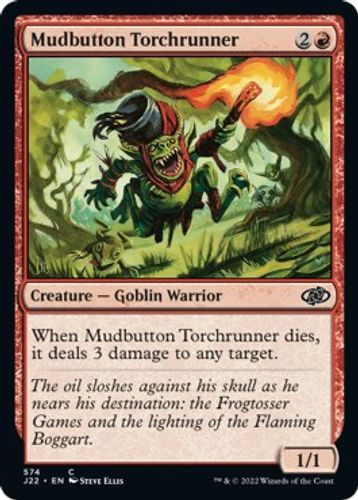 J22-574C Mudbutton Torchrunner