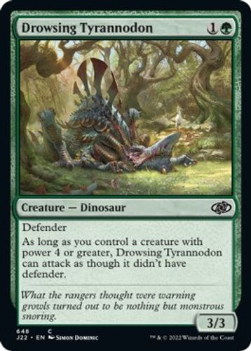 J22-648C Drowsing Tyrannodon