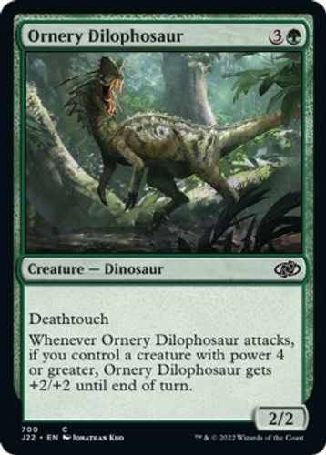 J22-700C Ornery Dilophosaur