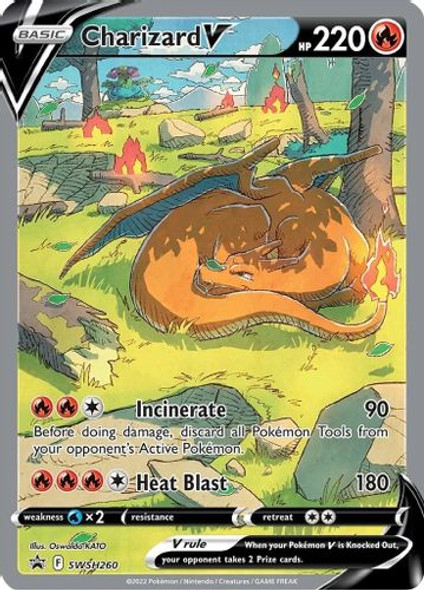 SWSH-260P Charizard V (Holo)