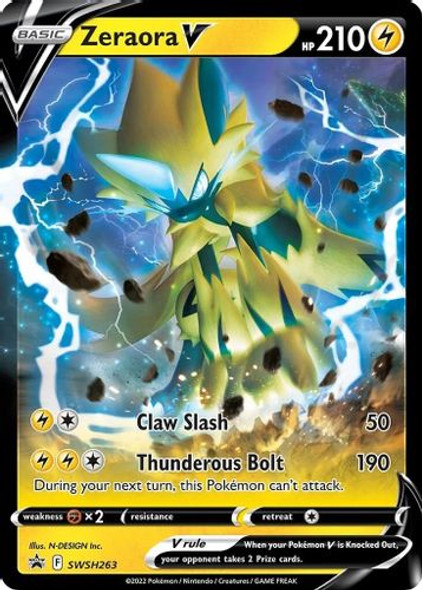 SWSH-263P Zeraora V (Holo)