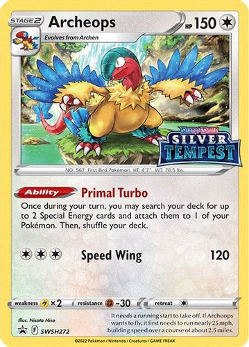 [SWSHP-272] Archeops [Prerelease] (Holo)