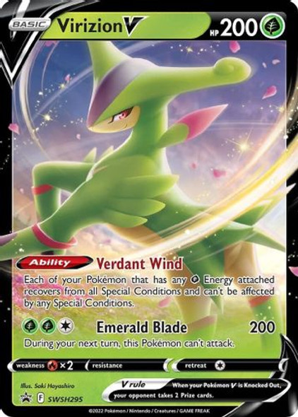 SWSH-295P Virizion V (Holo)