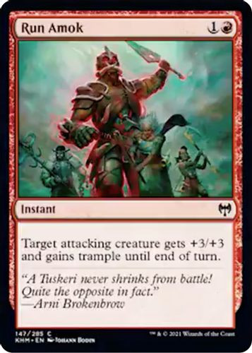 KHM-147C Run Amok