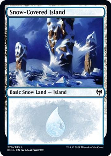 KHM-279L Snow-Covered Island