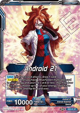 XD2-01ST Android 21 // Self-Control Android 21 Foil