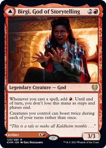KHM-123R Birgi, God of Storytelling (Foil)