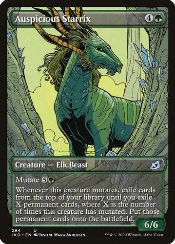 IKO-294U Auspicious Starrix (Showcase) (Foil)