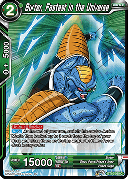 BT10-080C Burter, Fastest in the Universe Foil