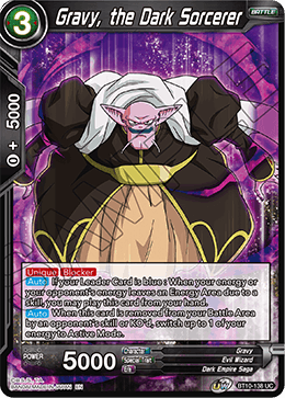 BT10-138UC Gravy, the Dark Sorcerer Foil