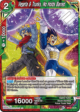 BT10-144R Vegeta & Trunks, No Holds Barred Foil