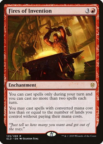 ELD-125R Fires of Invention (Foil)