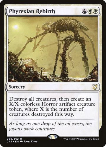 C19-068R Phyrexian Rebirth