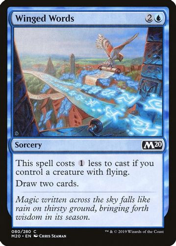 M20-080C Winged Words