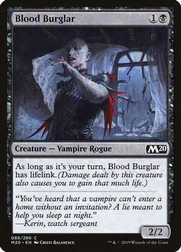 M20-088C Blood Burglar