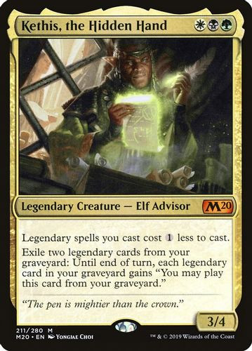 M20-211M Kethis, the Hidden Hand