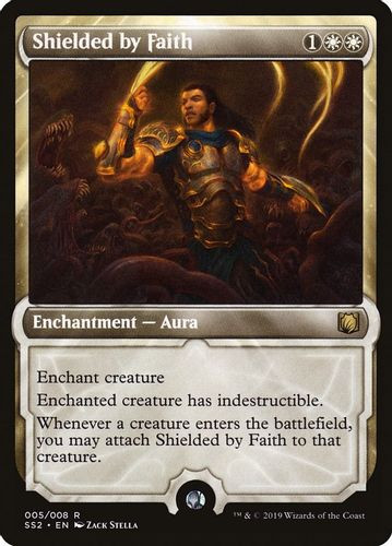 SS2-005R Shielded by Faith (Foil)