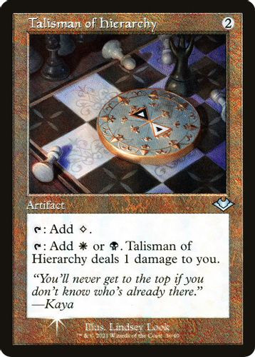 MH1-036U Talisman of Hierarchy (Retro) (Foil)