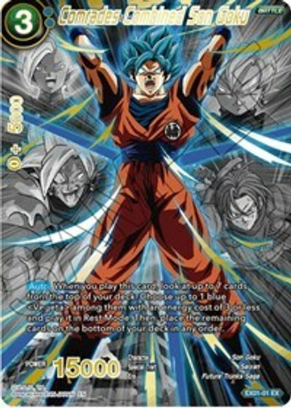 EX01-01 Comrades Combined Son Goku Alt Art