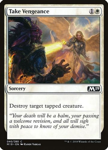 M19-040C Take Vengeance