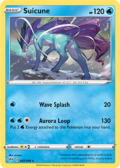 SWSH03-037/189HR Suicune