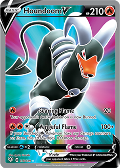 [SWSH03][DAA-178/189UR] Houndoom V (Full Art) (Holo)