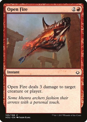 HOU-105C Open Fire