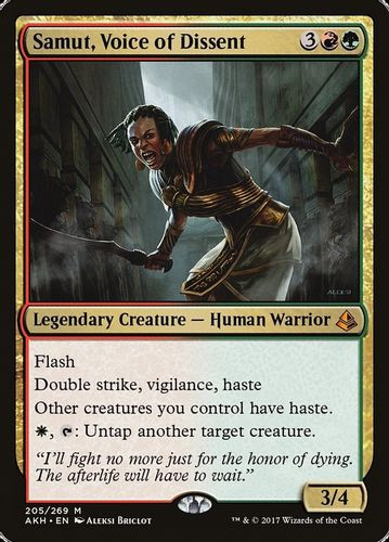 AKH-205M Samut, Voice of Dissent (Foil)