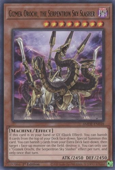 AMDE-EN048 Gizmek Orochi, the Serpentron Sky Slasher (Rare) <1st>