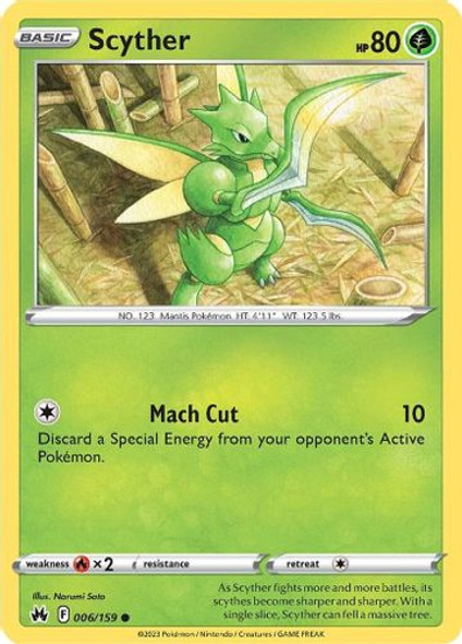 SWSH12A-006/159C Scyther (Reverse Holo)