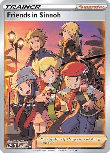 [SWSH12b][CRZ-149/159UR] Friends in Sinnoh (Full Art) (Holo)