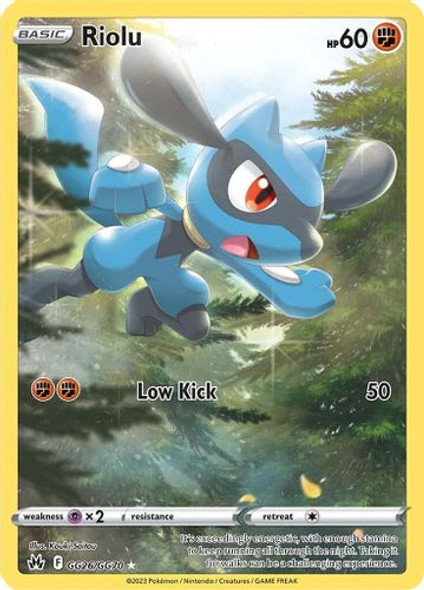 [SWSH12c][CRZ-26/70GG] Riolu (Holo)