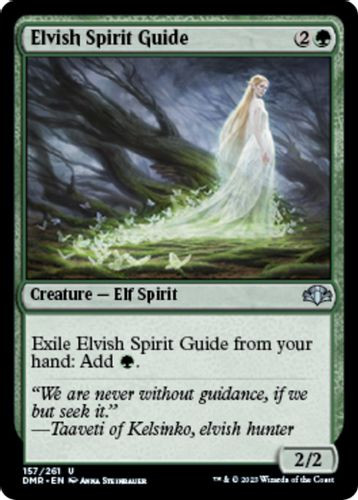 DMR-157U Elvish Spirit Guide (Foil)