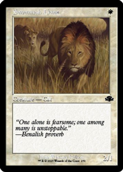 DMR-270C Savannah Lions (Retro) (Foil)