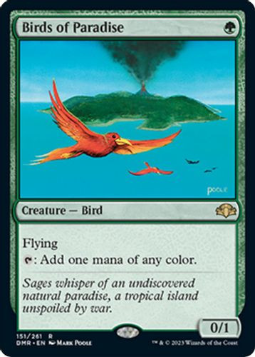 DMR-151R Birds of Paradise (Foil)