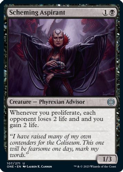 ONE-107U Scheming Aspirant (Foil)