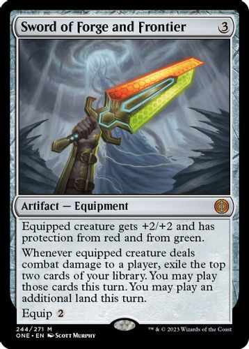 ONE-244M Sword of Forge and Frontier (Foil)