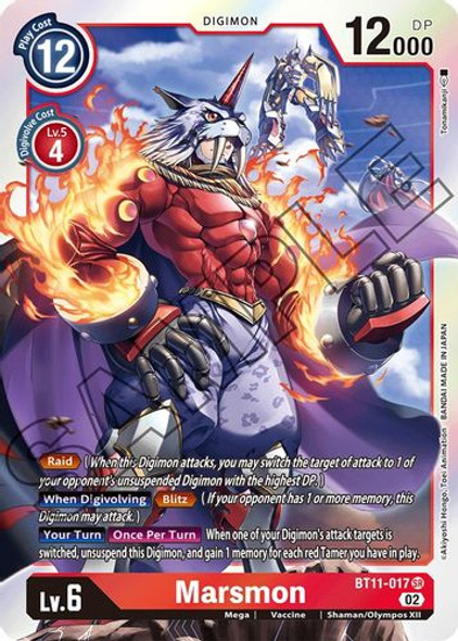 BT11-017SR Marsmon (Foil)