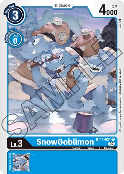 BT11-021C SnowGoblimon (Foil)