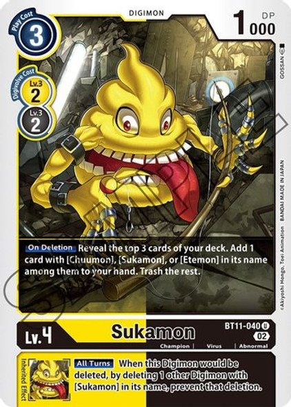 BT11-040U Sukamon (Foil)