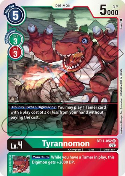 BT11-052R Tyrannomon (Foil)