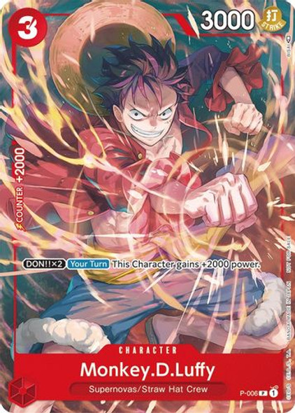 P-006 Monkey.D.Luffy - P-006 (Tournament Pack Vol. 1)