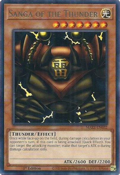 MAZE-EN032 Sanga of the Thunder (Rare) <1st>