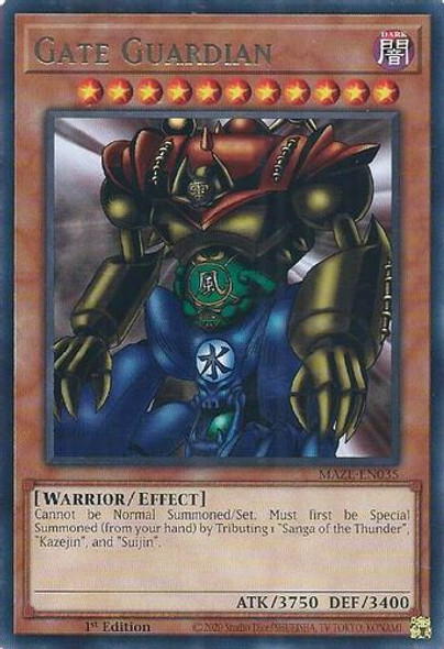 MAZE-EN035 Gate Guardian (Rare) <1st>