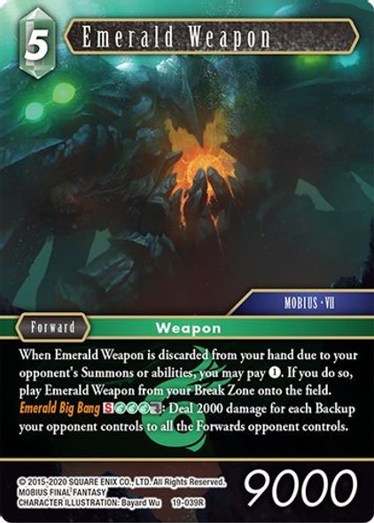 FF19-039R Emerald Weapon