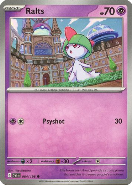 SV01-084/198C Ralts (Reverse Holo)