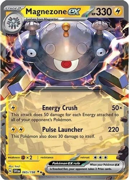 SV01-065/198RR Magnezone ex (Holo)