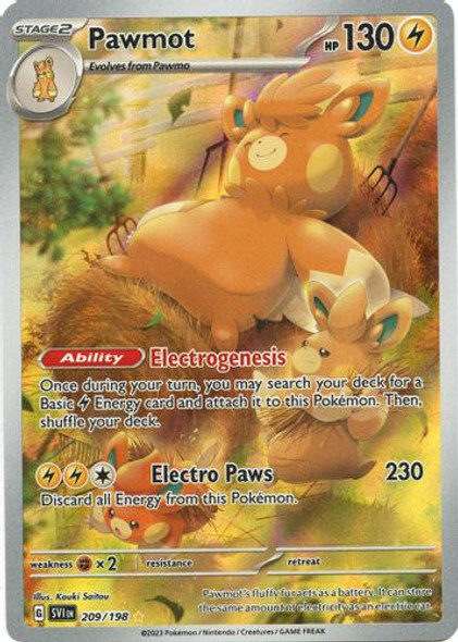 SV01-209/198GR Pawmot (Holo)