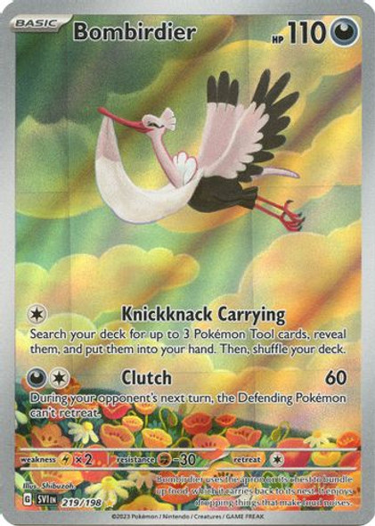 [SV01][SV1-219/198](GR) Bombirdier (Holo)