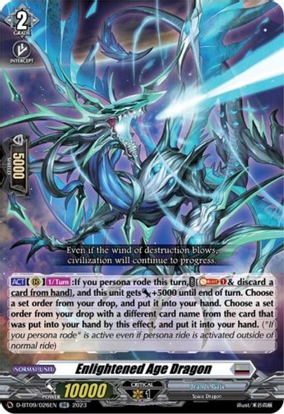 D-BT09/026EN RR Enlightened Age Dragon